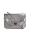 Bolsa Transversal Matelassê Alt Lezard Prata - imagem 1