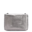 Bolsa Transversal Matelassê Alt Lezard Prata - imagem 3