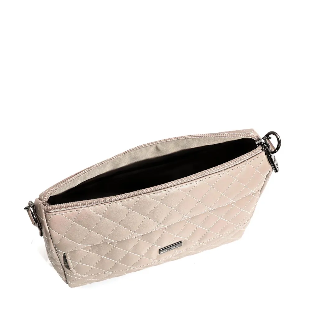 Bolsa Transversal Matelassê Alt Off White - imagem 4