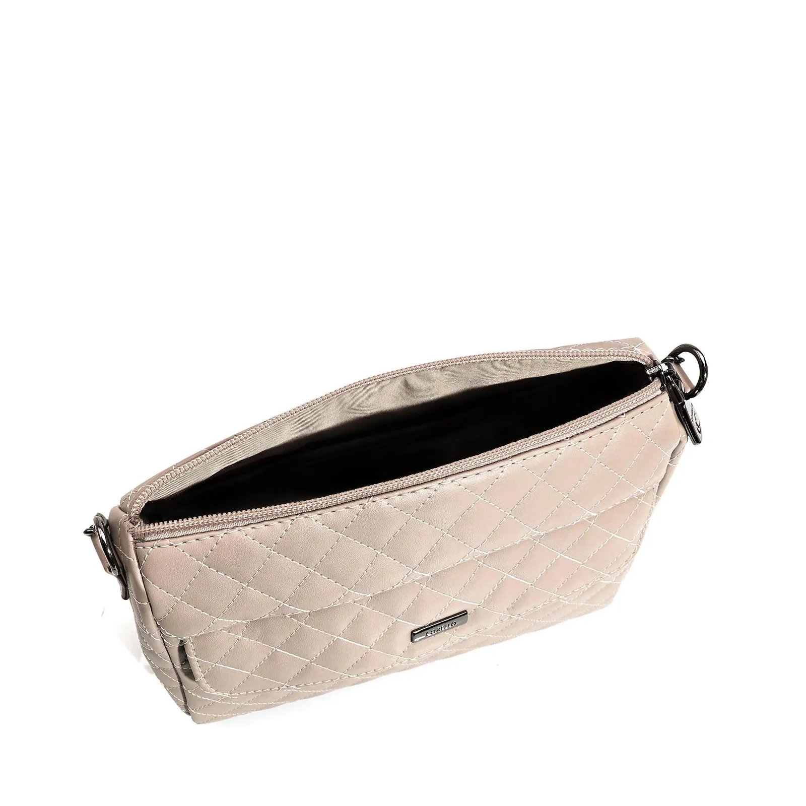 Bolsa Transversal Matelassê Alt Off White