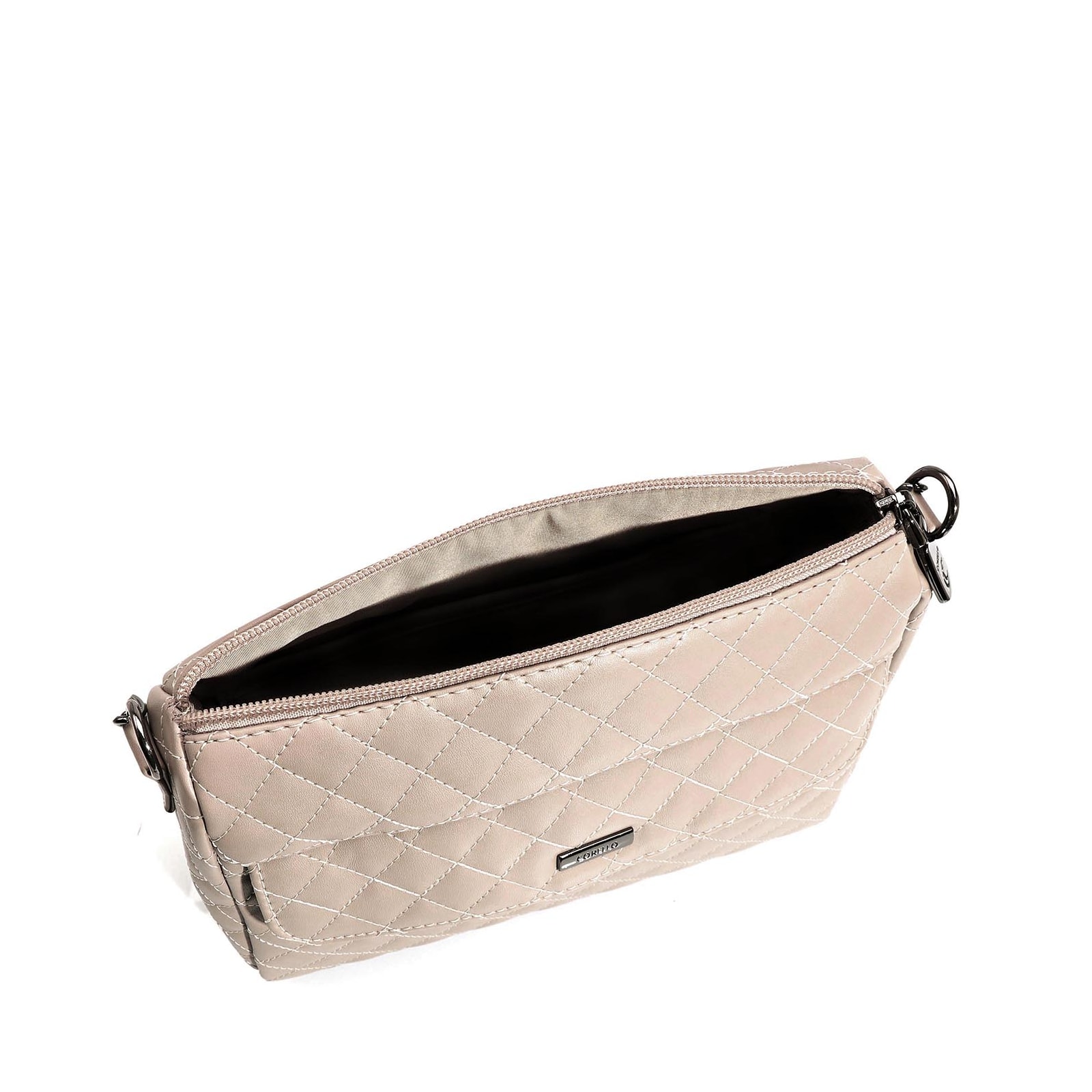 Bolsa Transversal Matelassê Alt Off White