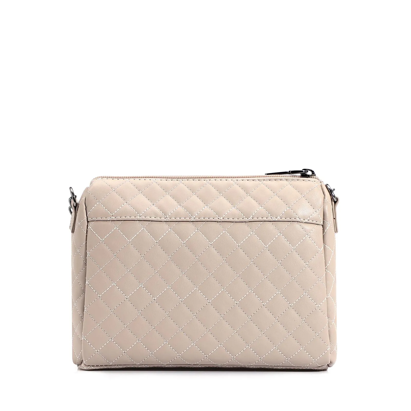 Bolsa Transversal Matelassê Alt Off White