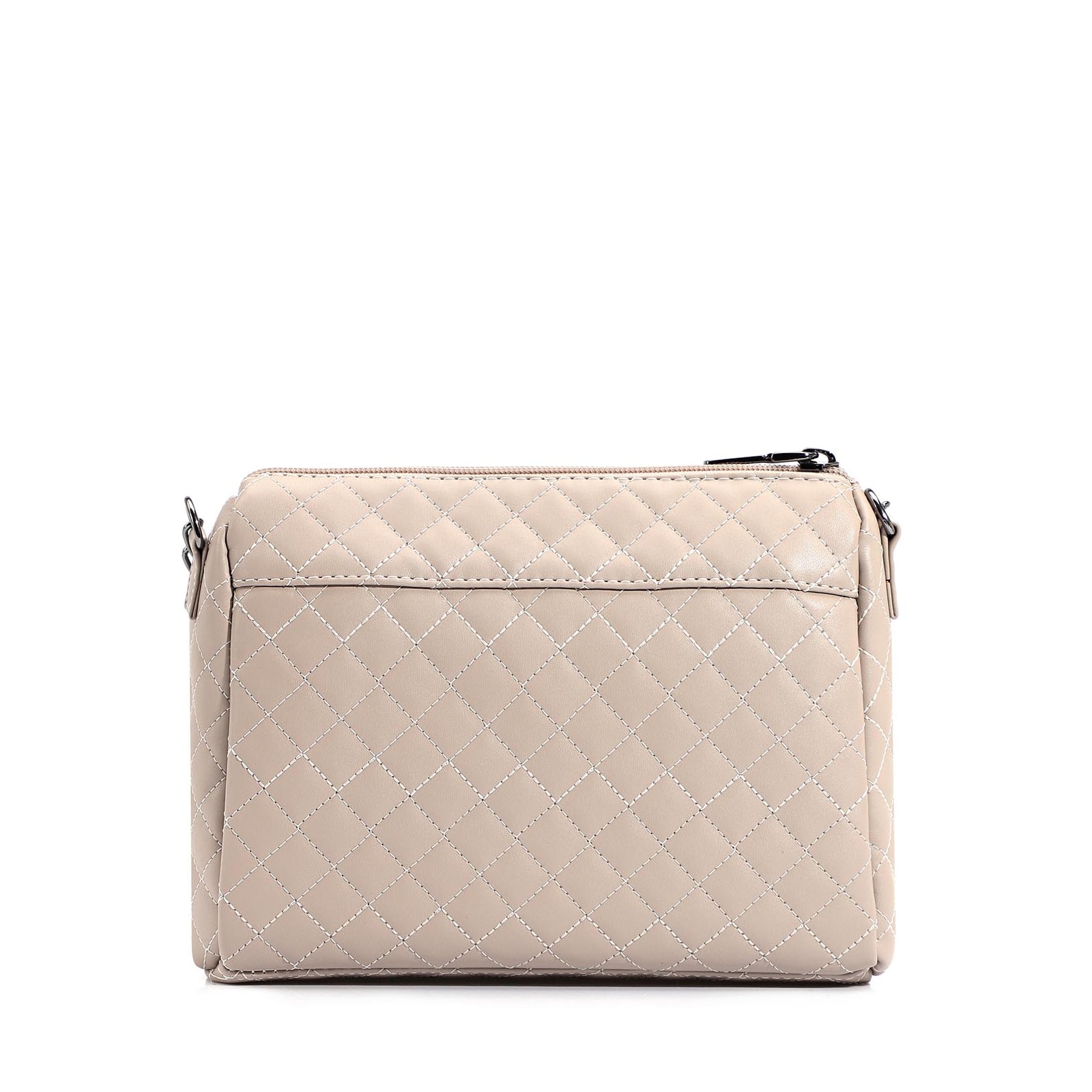 Bolsa Transversal Matelassê Alt Off White