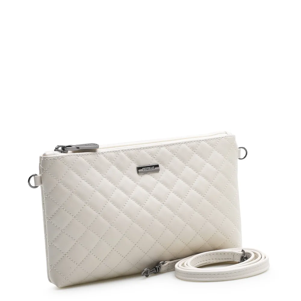 Bolsa Transversal Matelassê Alt Off White - imagem 2