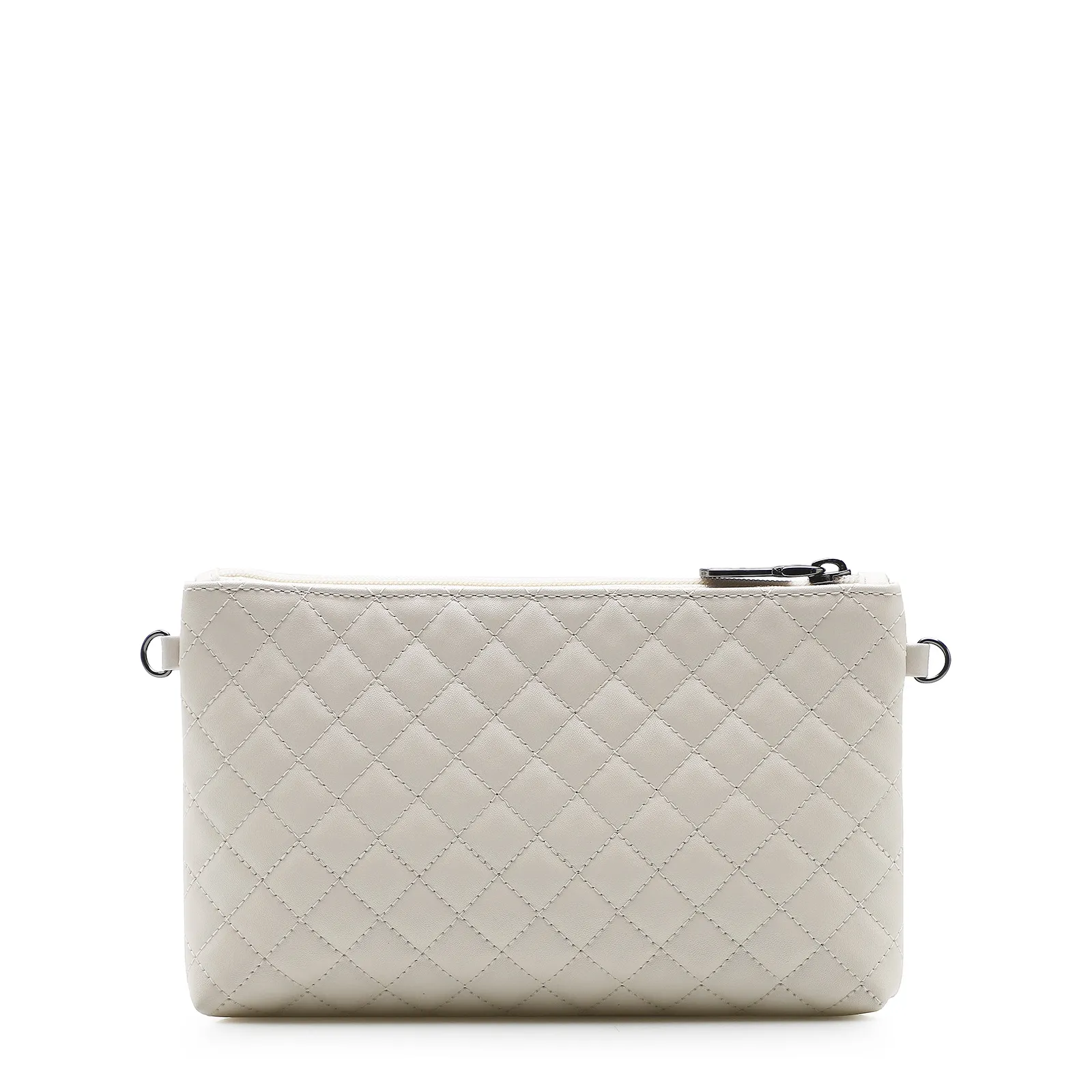 Bolsa Transversal Matelassê Alt Off White