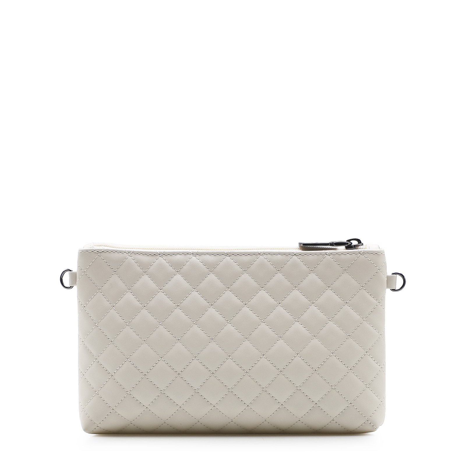 Bolsa Transversal Matelassê Alt Off White
