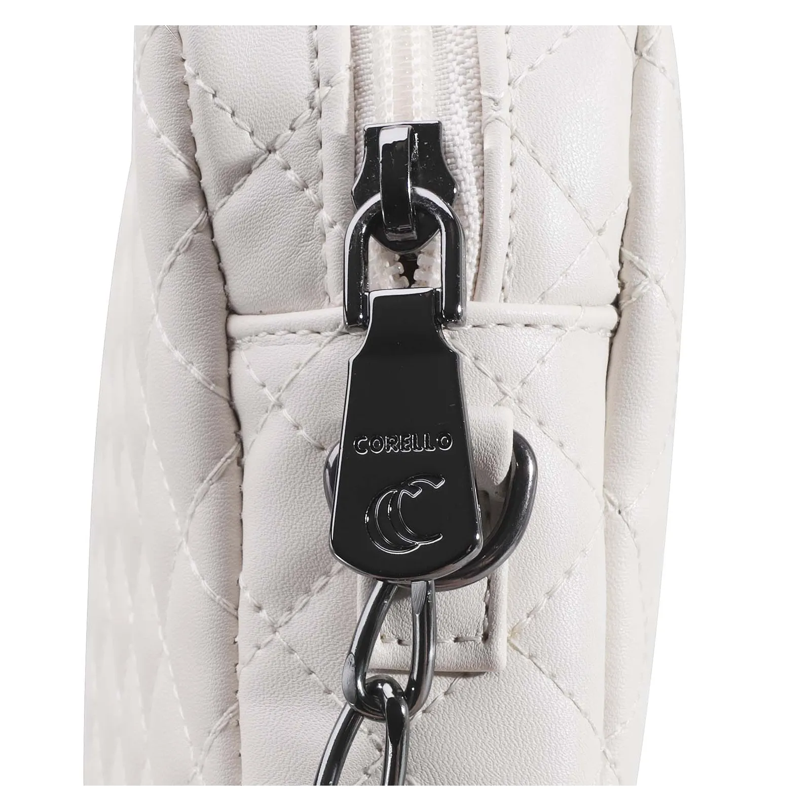 Bolsa Transversal Matelassê Alt Off White