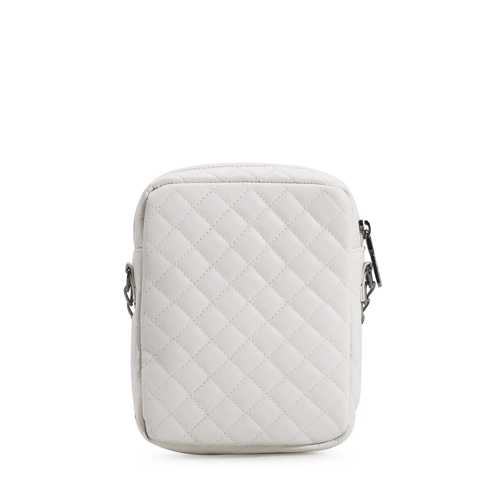 Bolsa Transversal Matelassê Alt Off White