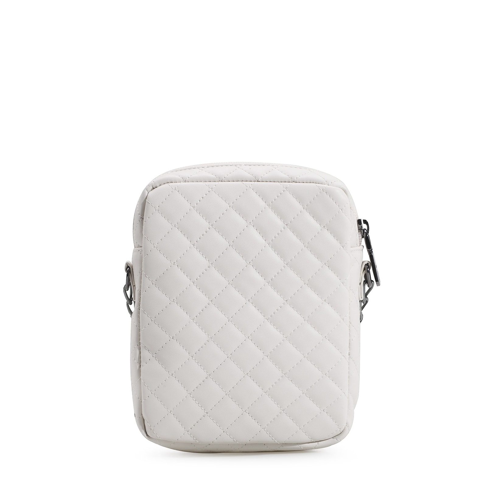 Bolsa Transversal Matelassê Alt Off White