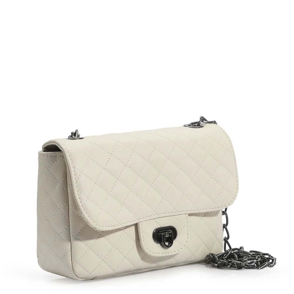Bolsa Transversal Matelassê Alt Off White - imagem 3