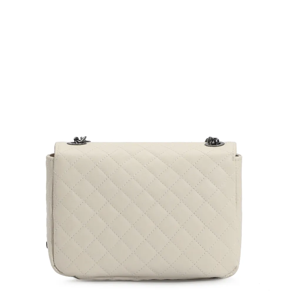 Bolsa Transversal Matelassê Alt Off White - imagem 4