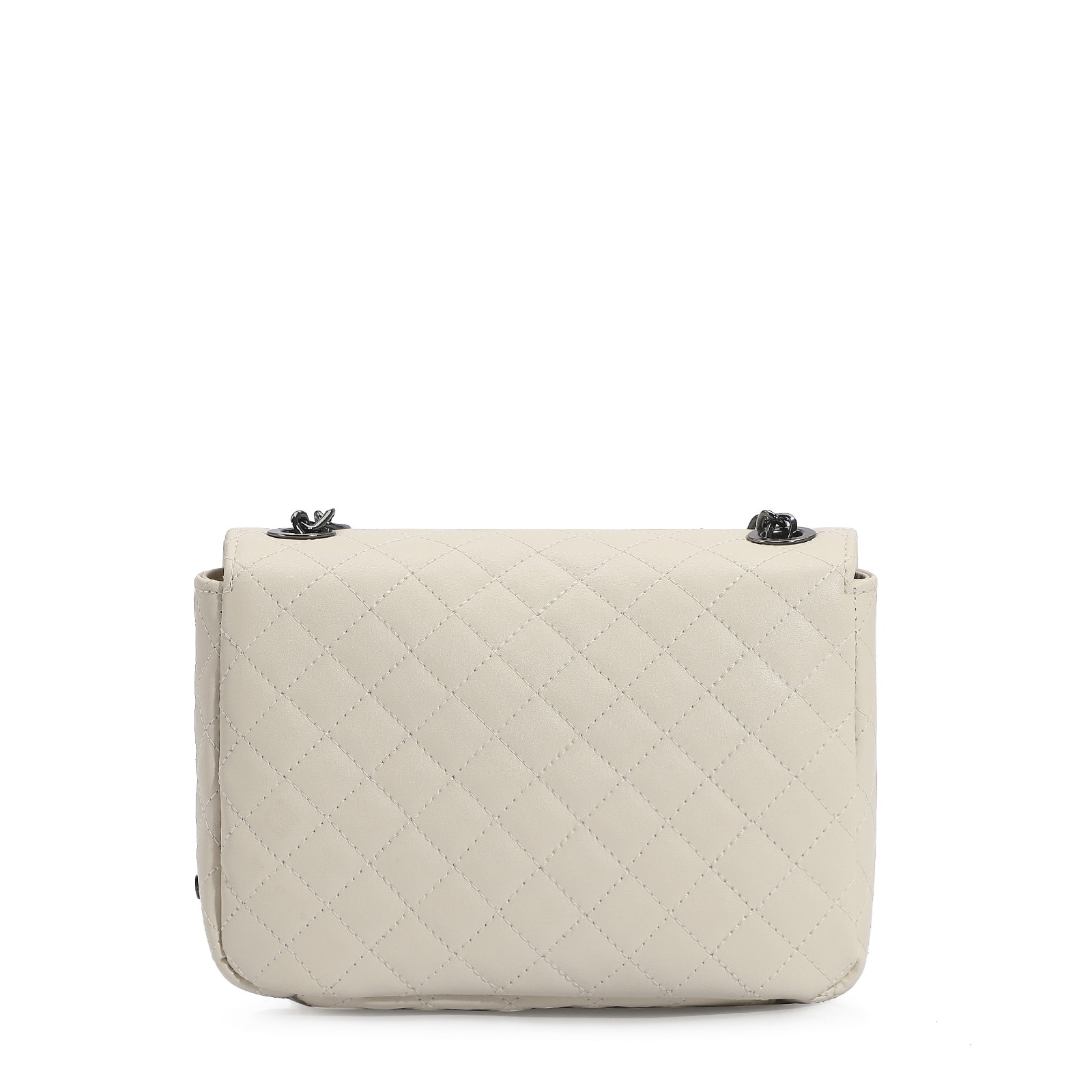 Bolsa Transversal Matelassê Alt Off White
