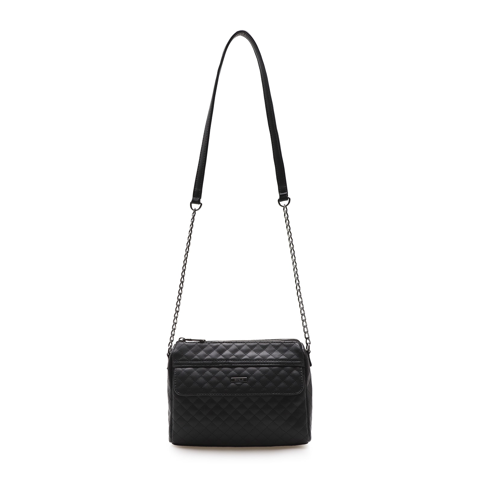 Bolsa Transversal Matelassê Alt Preto