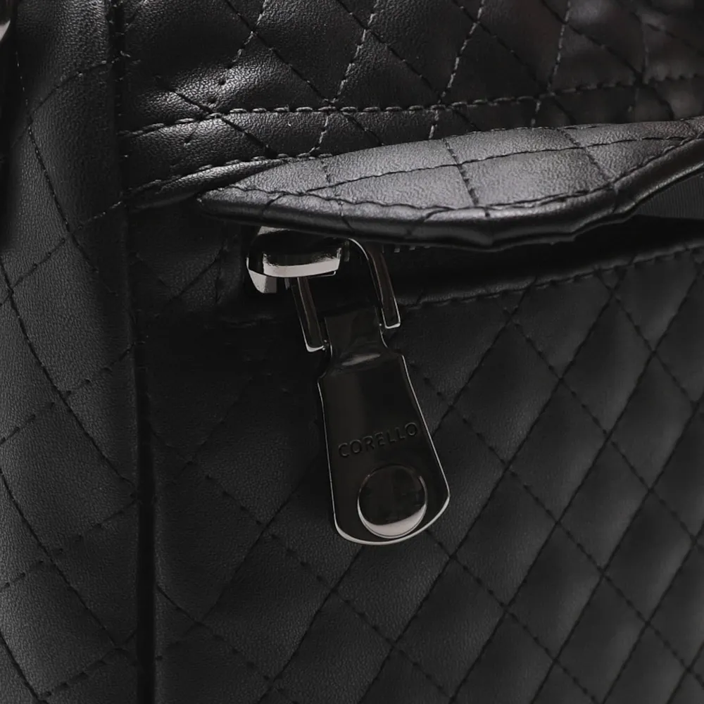 Bolsa Transversal Matelassê Alt Preto - imagem 8