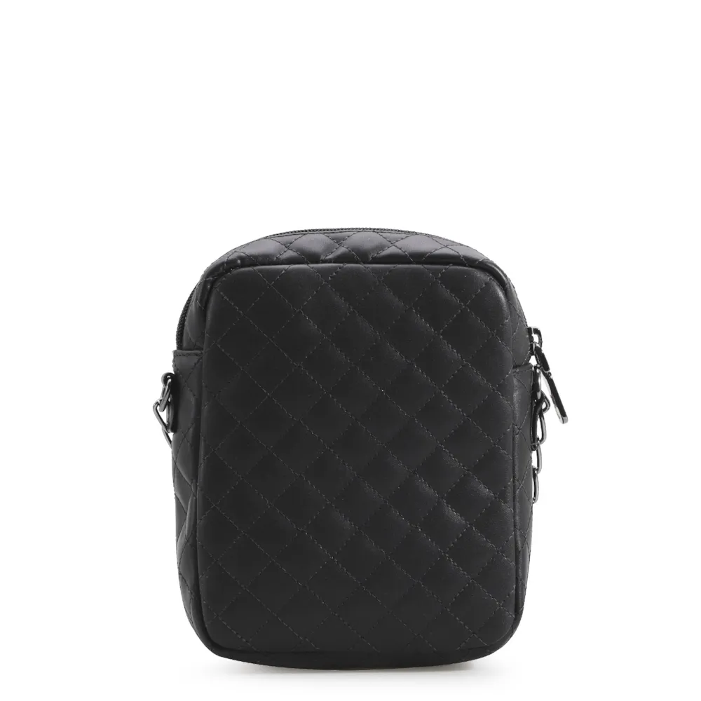 Bolsa Transversal Matelassê Alt Preto - imagem 4