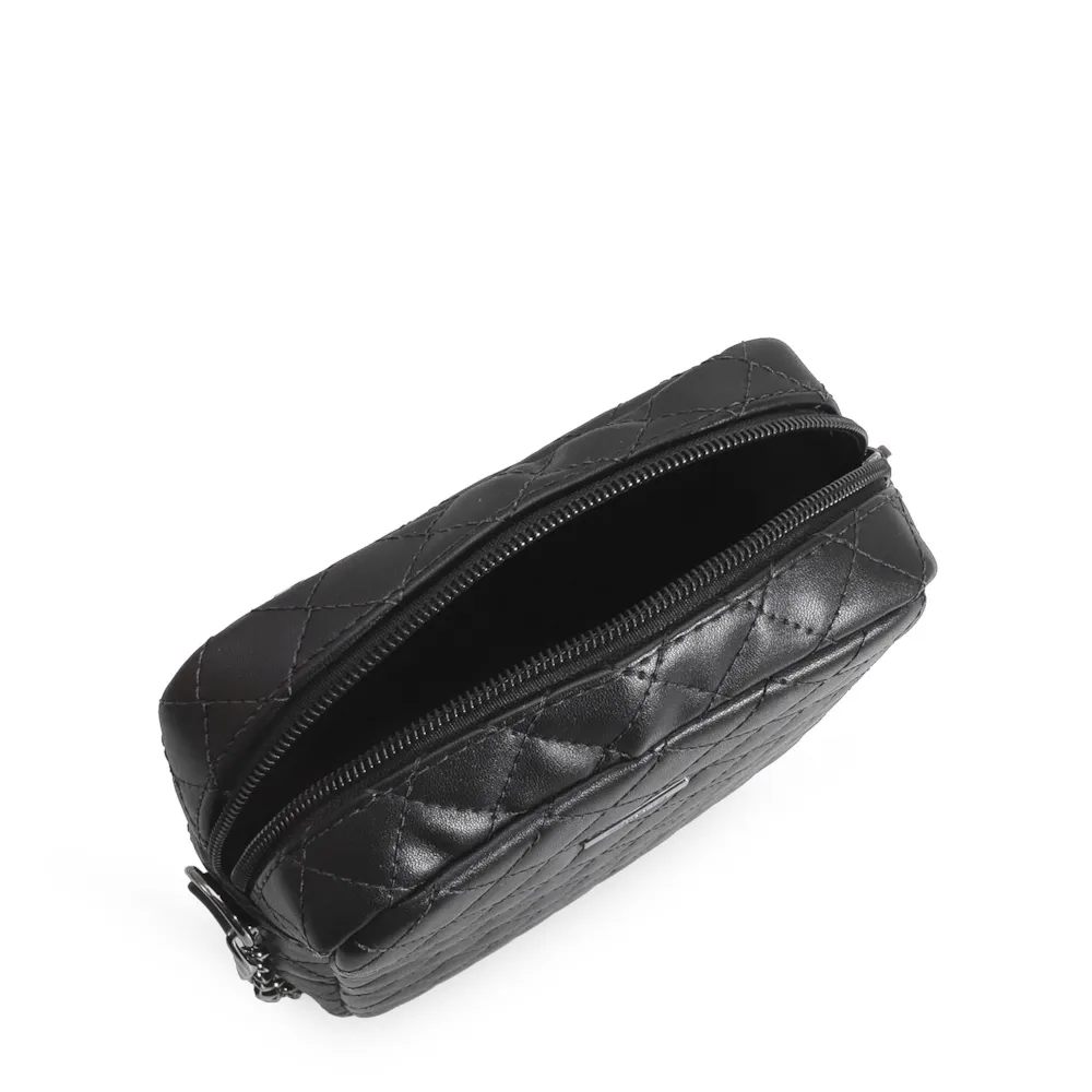 Bolsa Transversal Matelassê Alt Preto - imagem 5