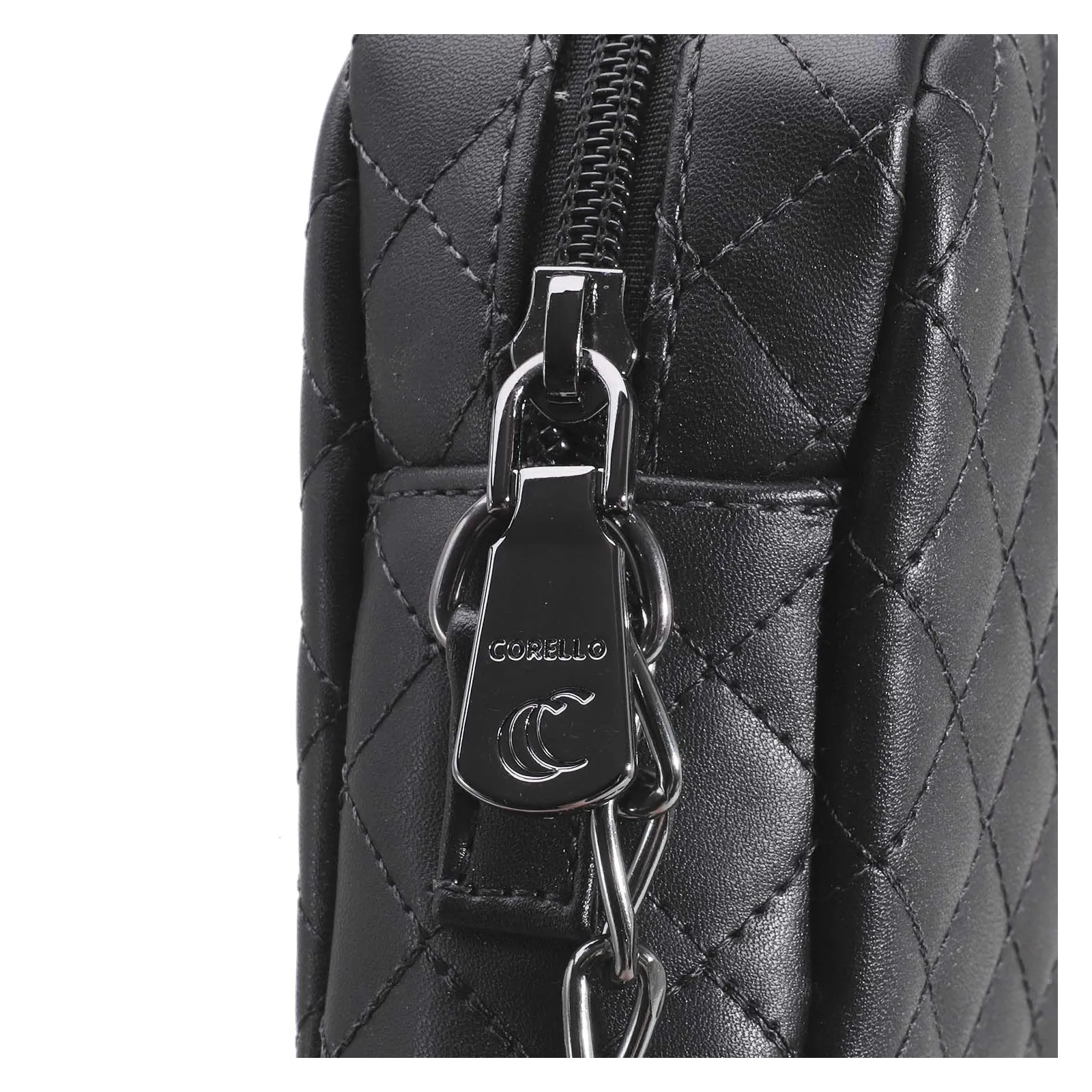Bolsa Transversal Matelassê Alt Preto