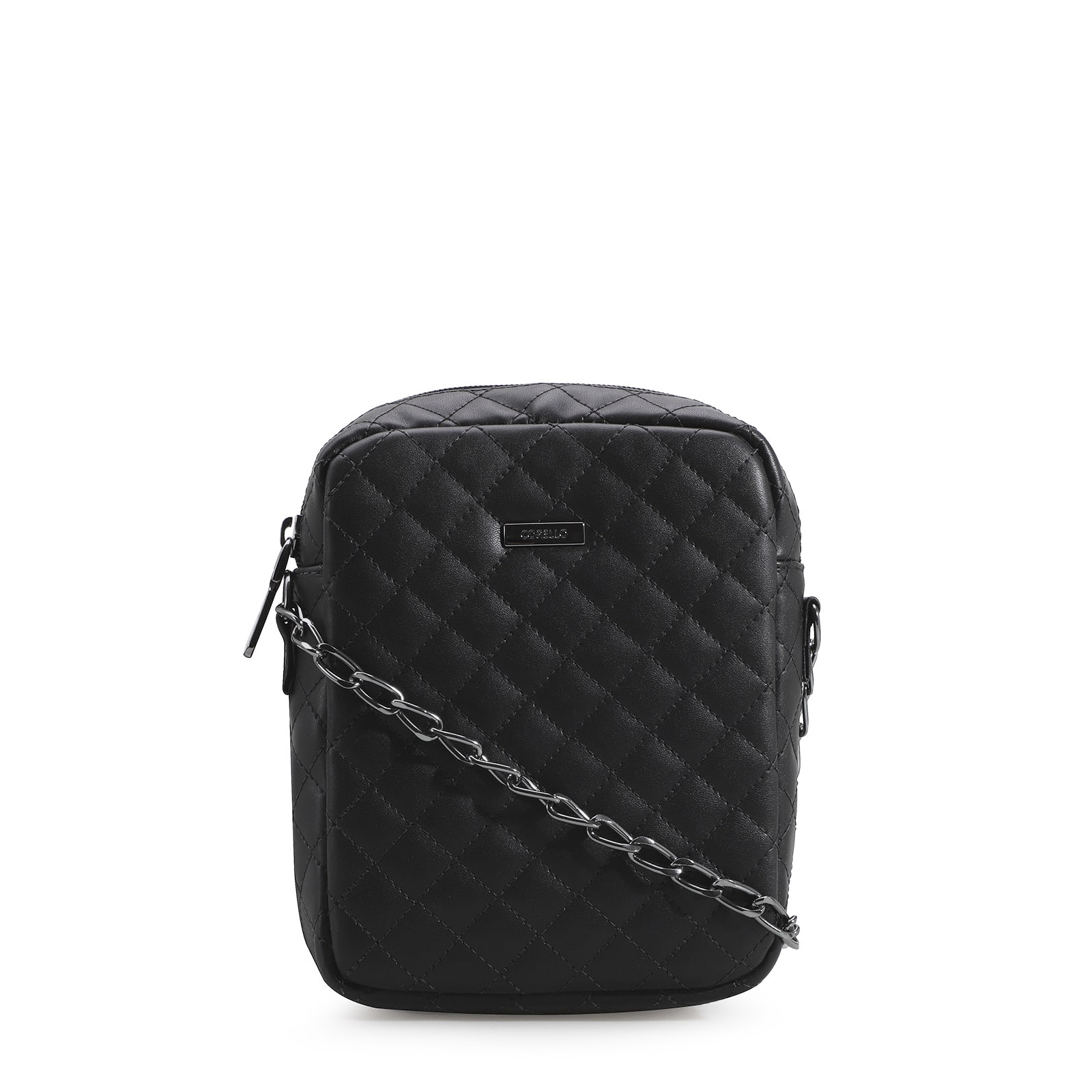 Bolsa Transversal Matelassê Alt Preto