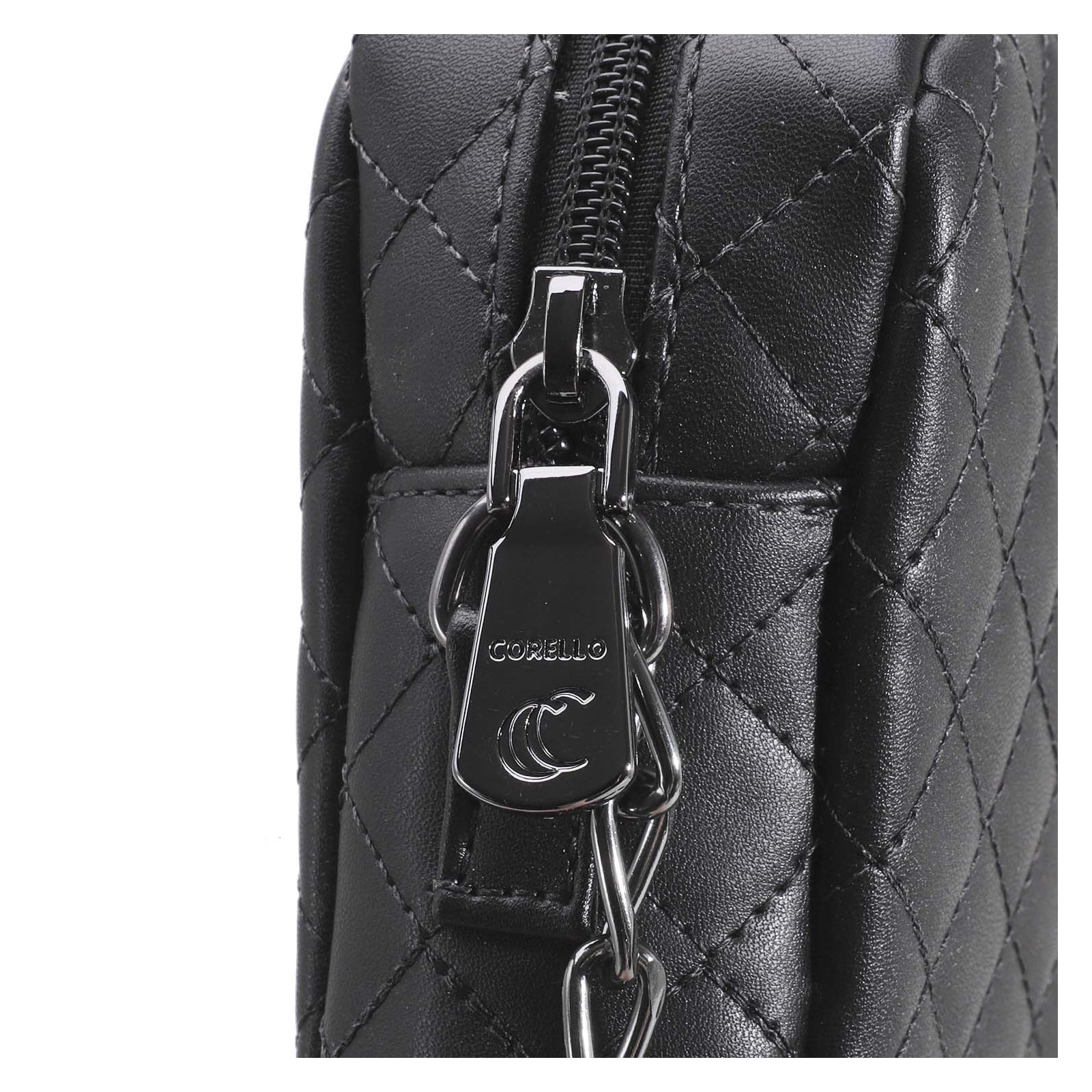 Bolsa Transversal Matelassê Alt Preto