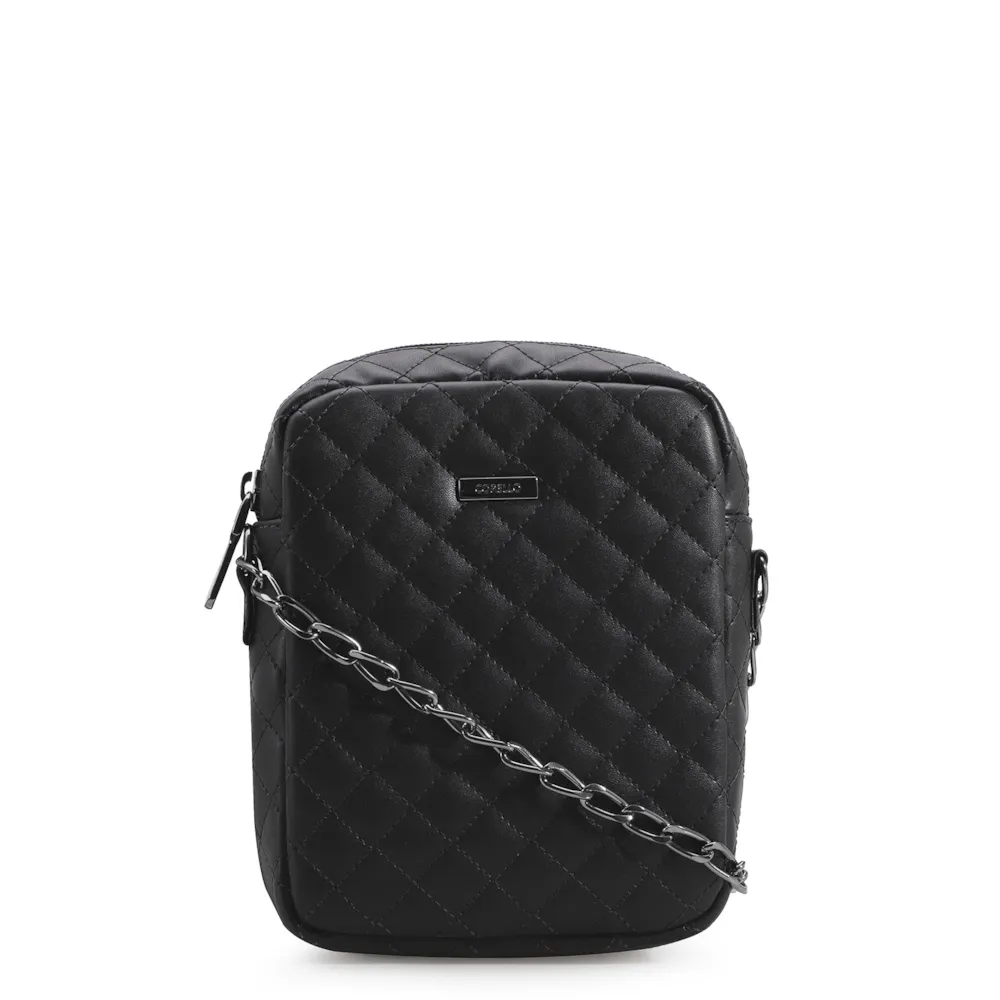 Bolsa Transversal Matelassê Alt Preto