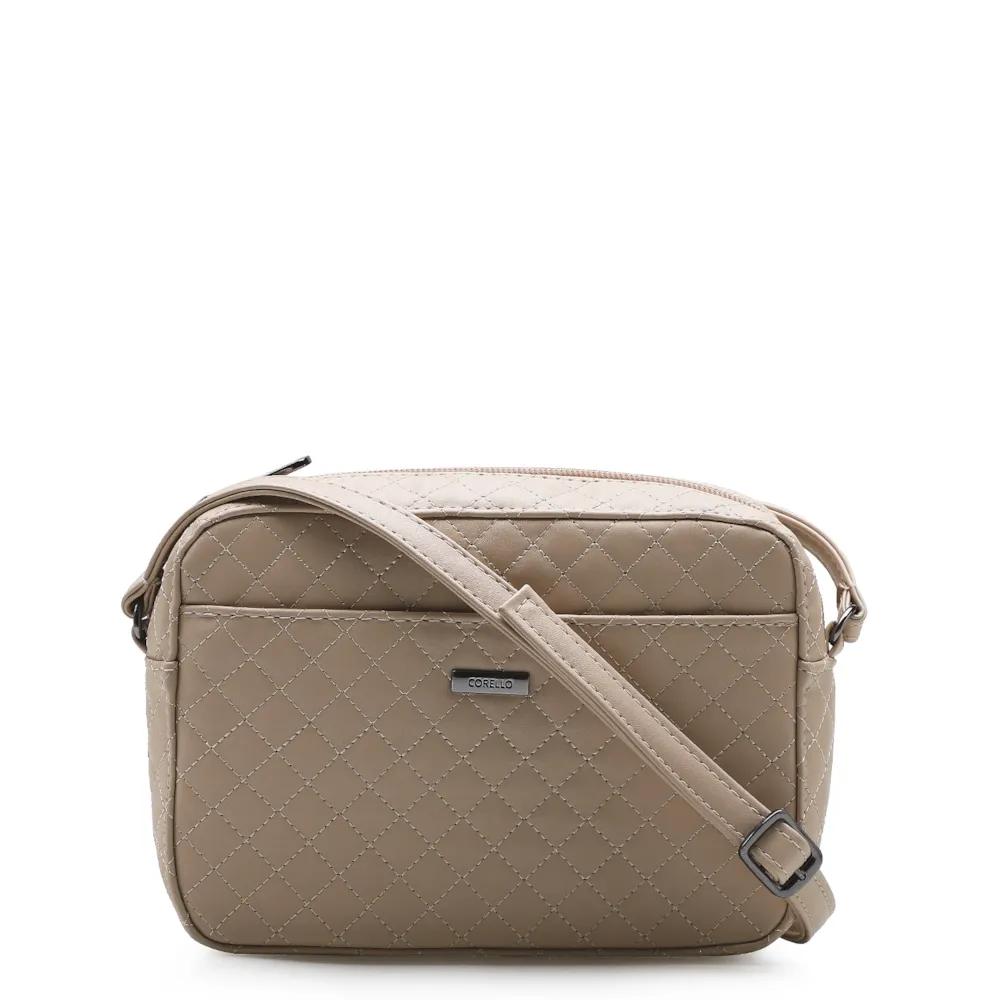 Bolsa Transversal Matelassê Alt Vanilla