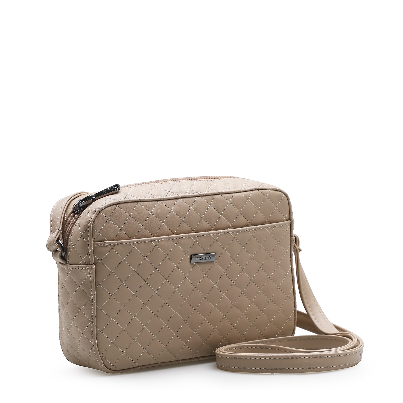 Bolsa Transversal Matelassê Alt Vanilla
