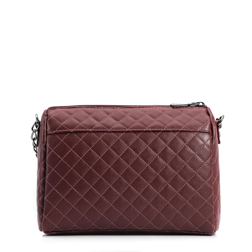 Bolsa Transversal Matelassê Alt Vermelho - imagem 4