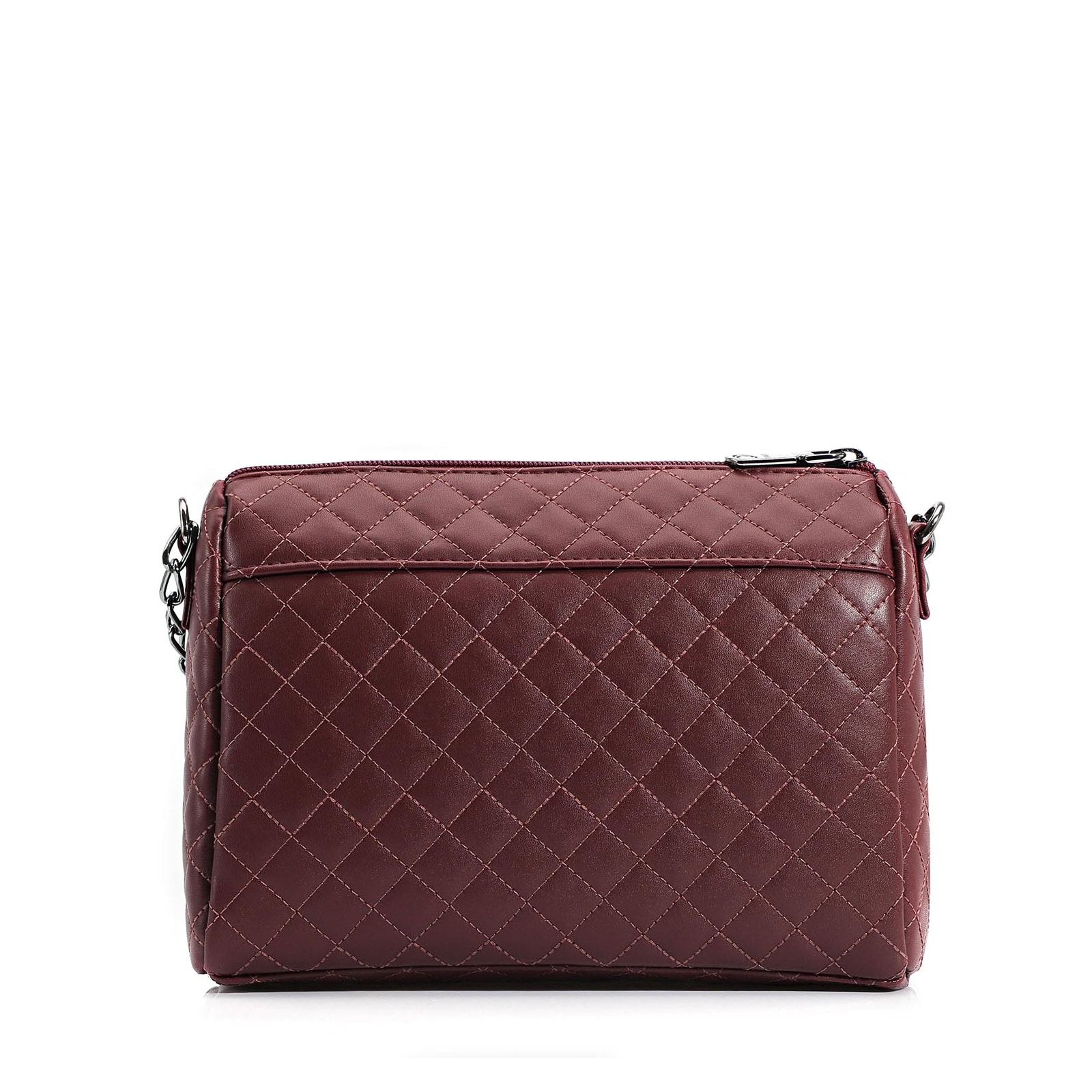 Bolsa Transversal Matelassê Alt Vermelho