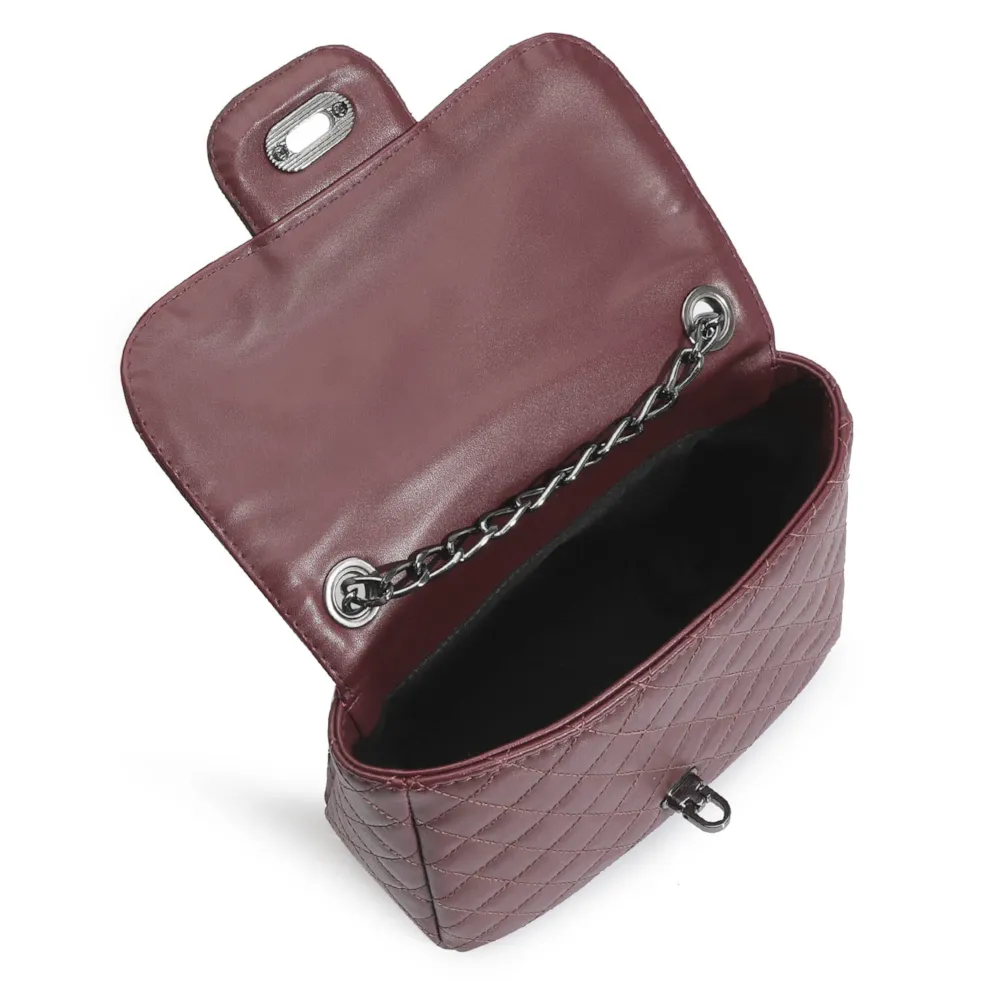 Bolsa Transversal Matelassê Alt Vermelho - imagem 5