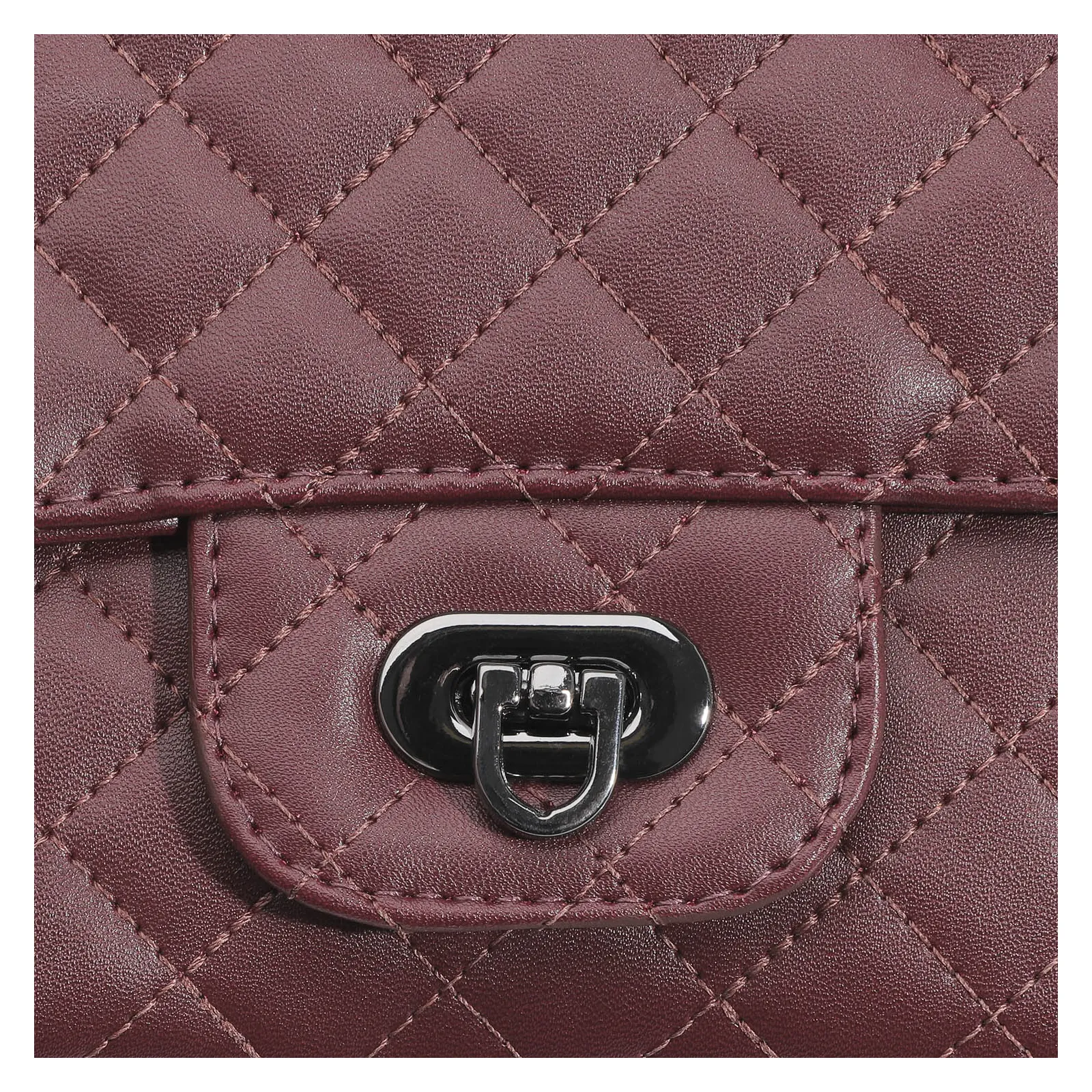 Bolsa Transversal Matelassê Alt Vermelho