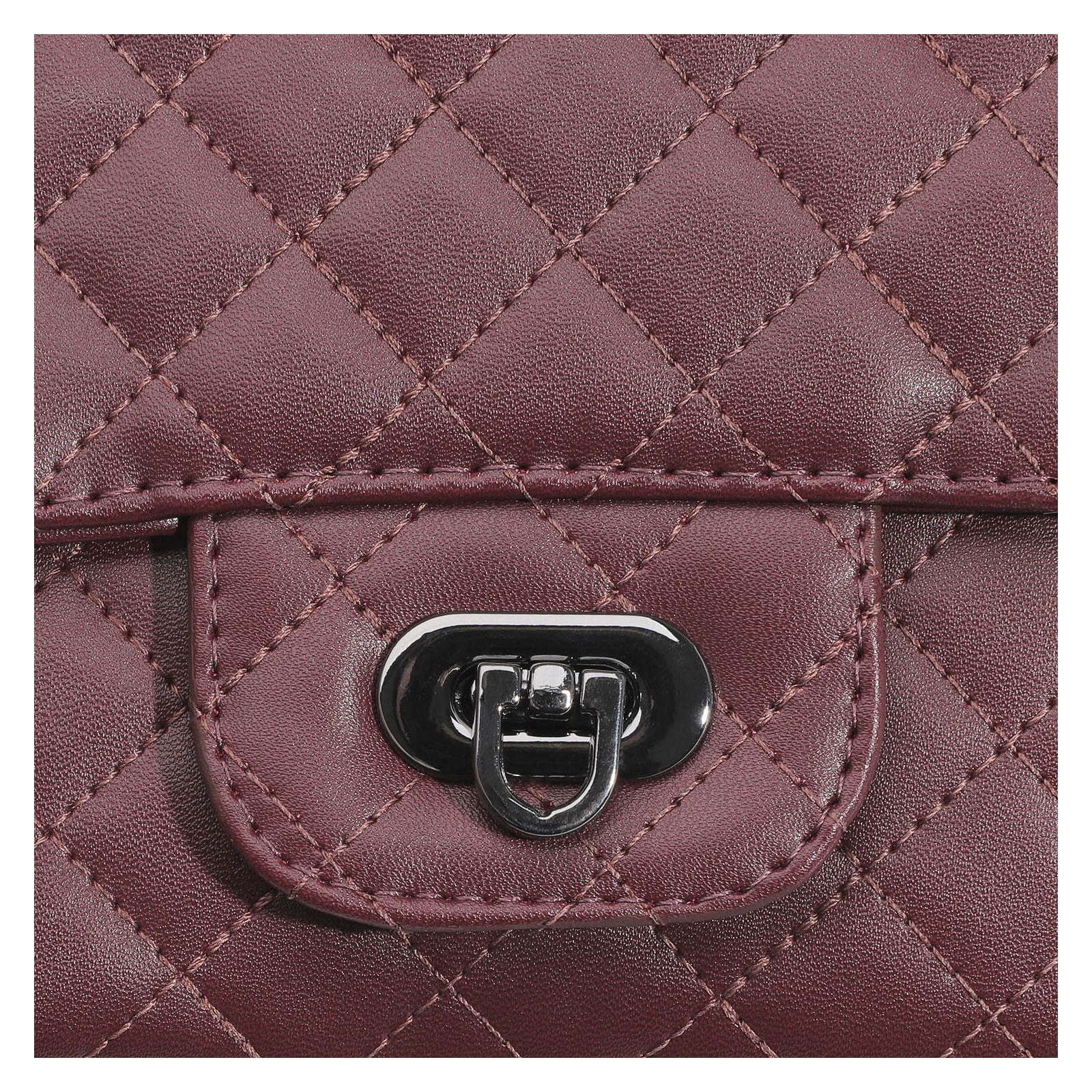 Bolsa Transversal Matelassê Alt Vermelho