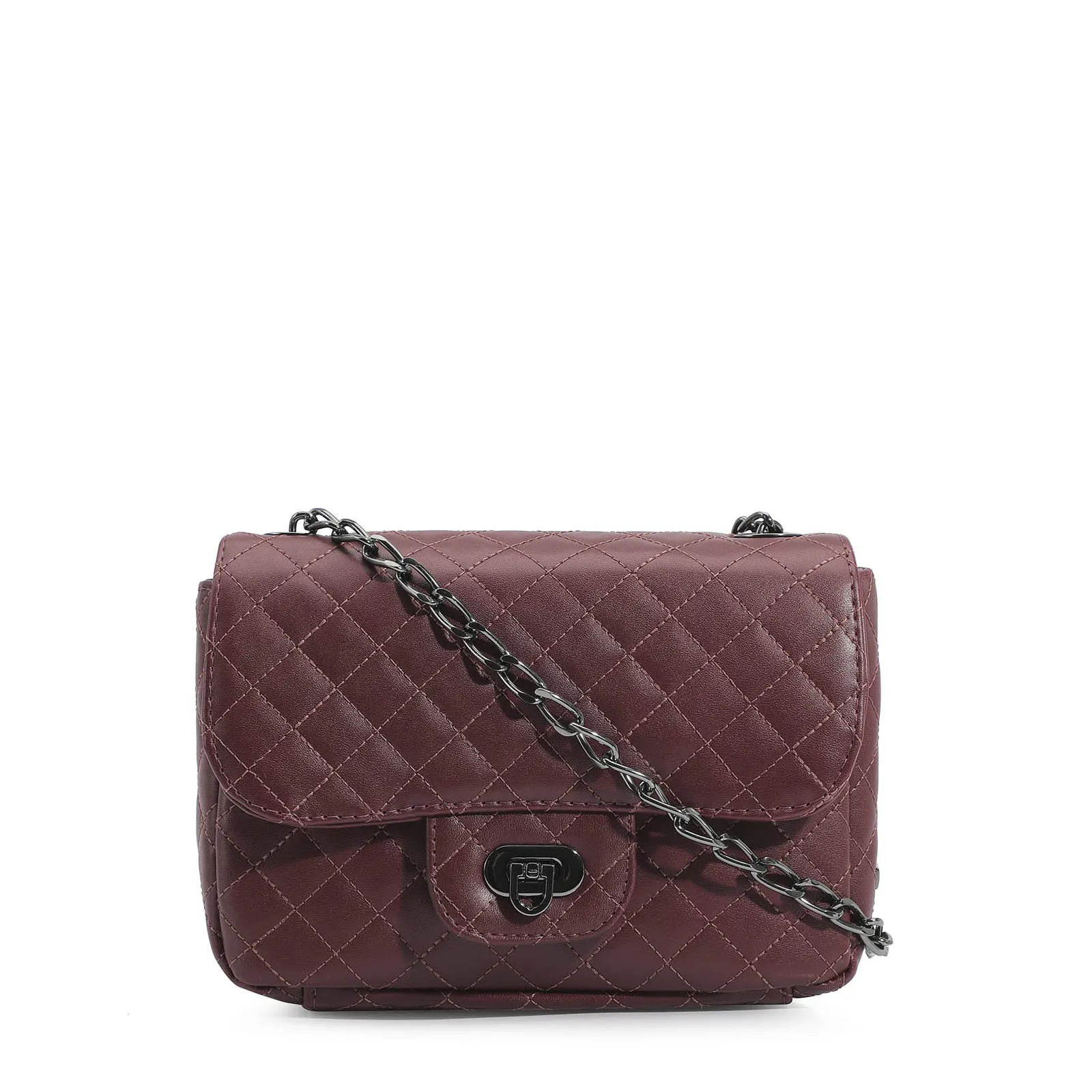 Bolsa Transversal Matelassê Alt Vermelho
