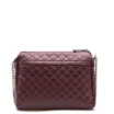 Bolsa Transversal Matelassê Alt Vinho - imagem 3