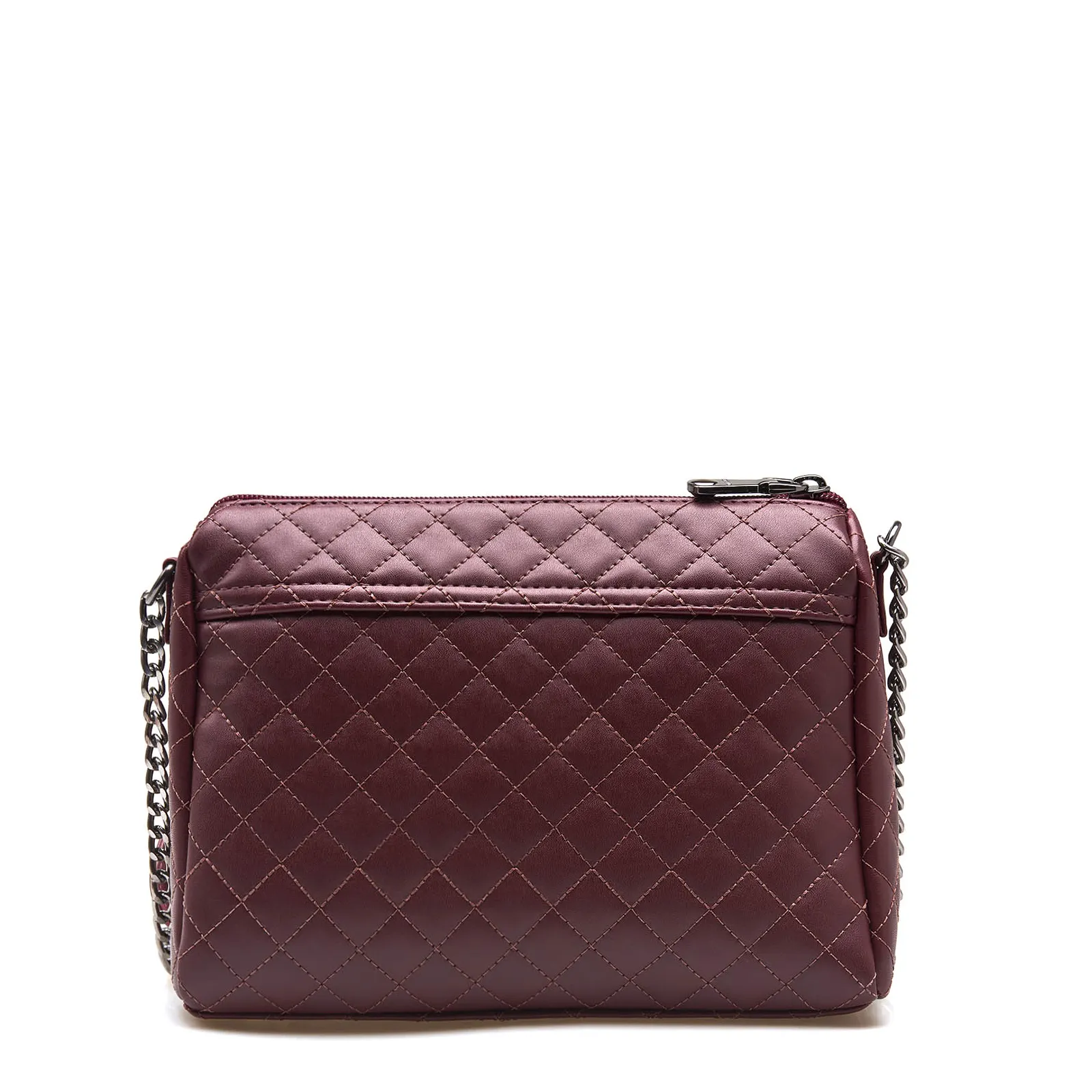 Bolsa Transversal Matelassê Alt Vinho