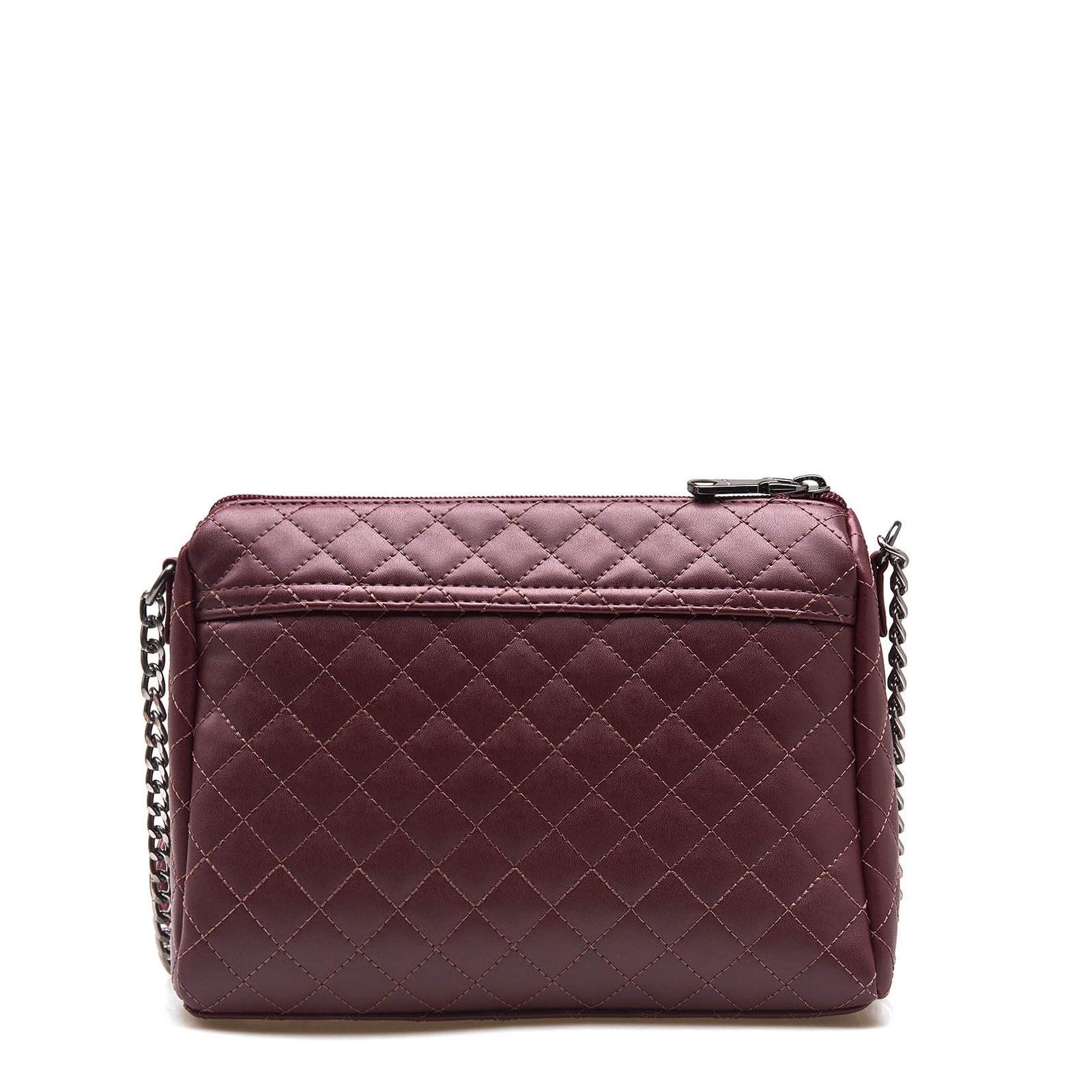 Bolsa Transversal Matelassê Alt Vinho