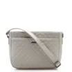 Bolsa Transversal Matelassê Alternativo Off White - imagem 1
