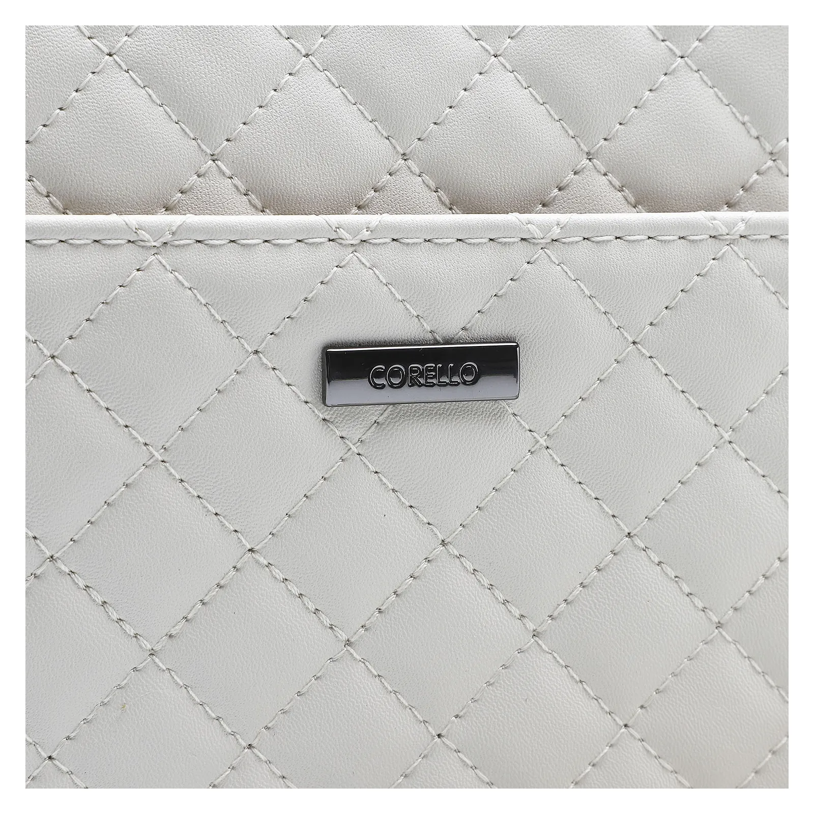 Bolsa Transversal Matelassê Alternativo Off White