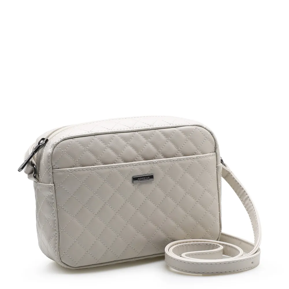 Bolsa Transversal Matelassê Alternativo Off White - imagem 2