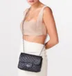 Bolsa Transversal Matelassê Alternativo Preto - imagem 2