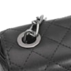 Bolsa Transversal Matelassê Alternativo Preto - imagem 6