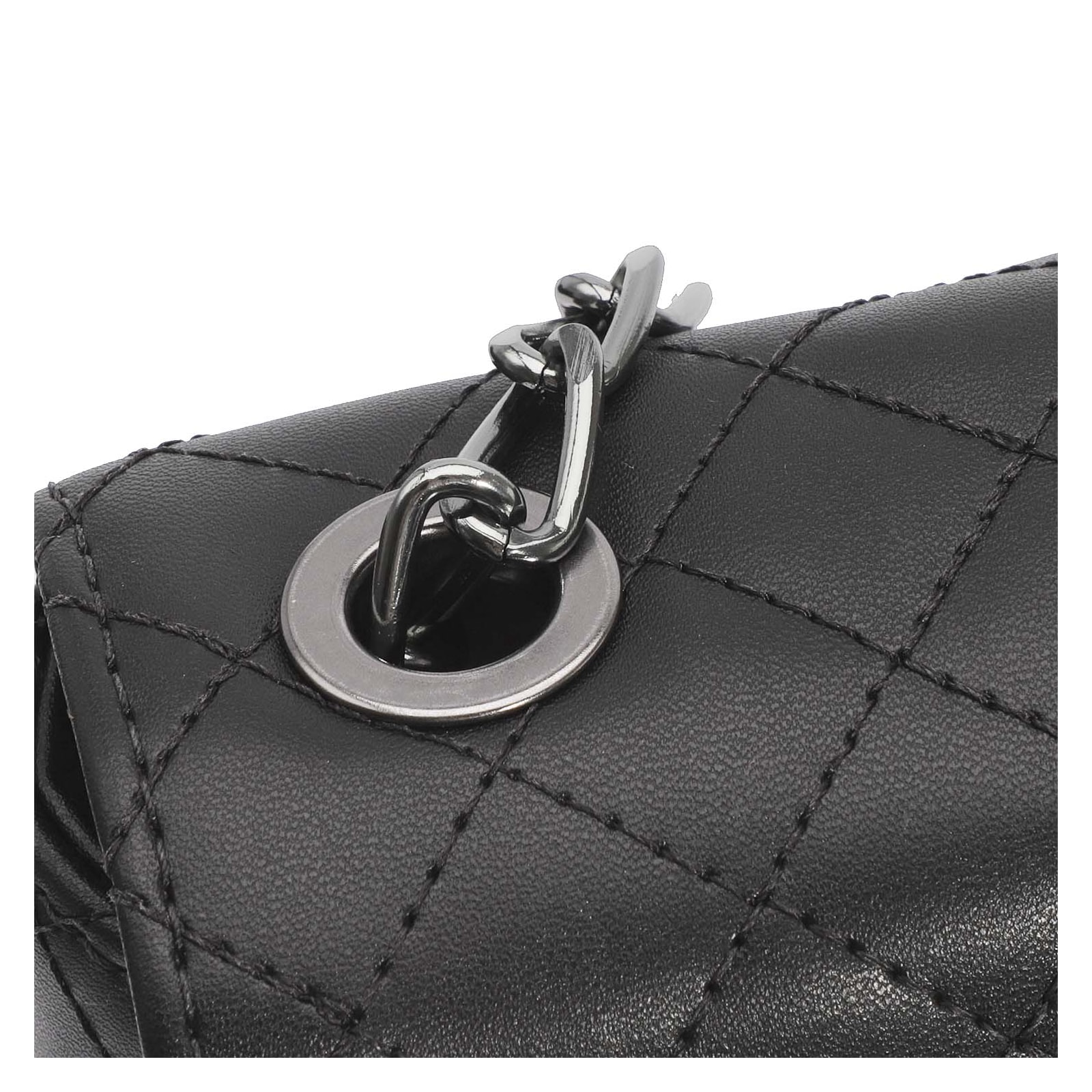 Bolsa Transversal Matelassê Alternativo Preto