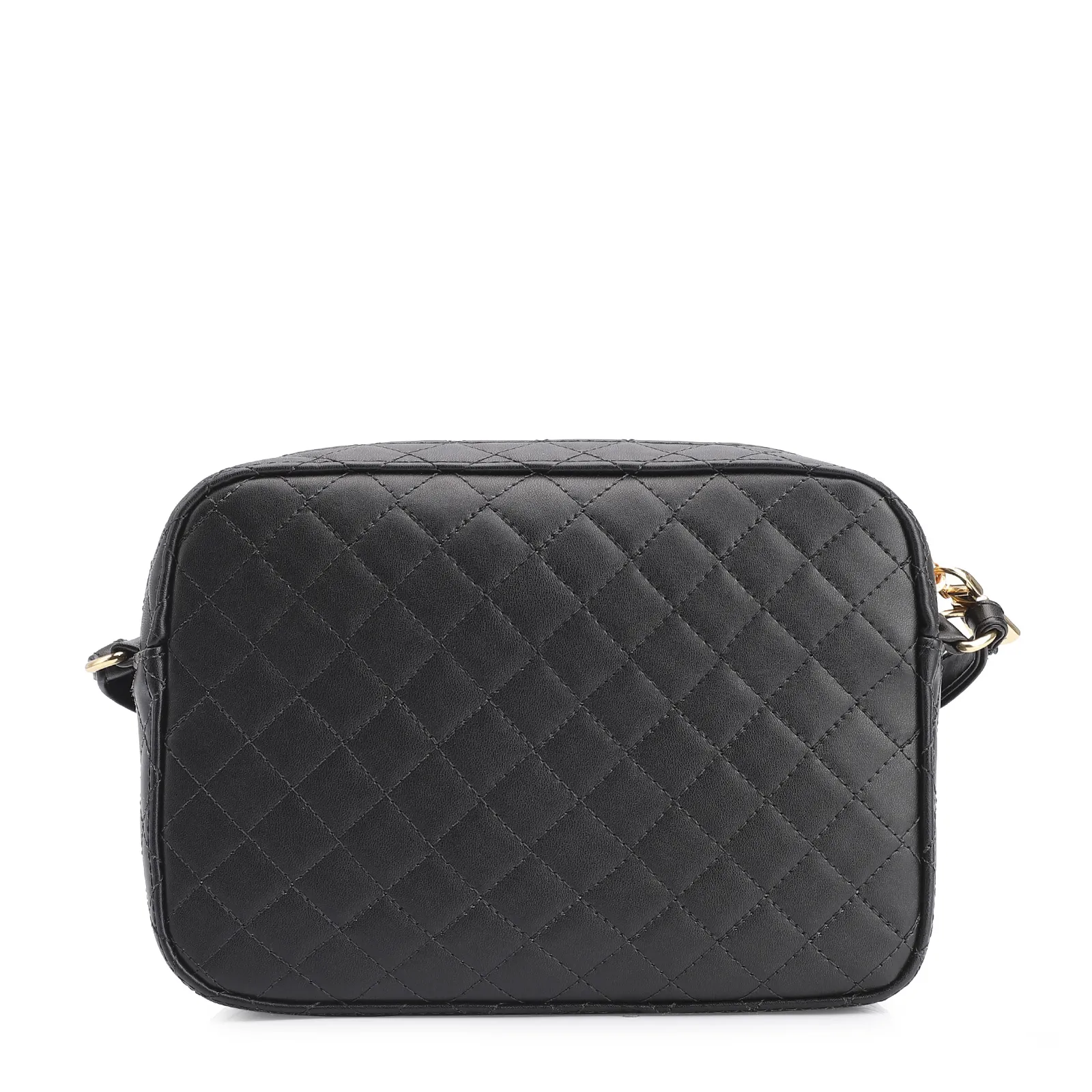 Bolsa Transversal Matelassê Alternativo Preto
