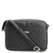 Bolsa Transversal Matelassê Alternativo Preto - imagem 1