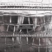 Bolsa Transversal Matelassê Croco Prata - imagem 7