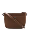 Bolsa Transversal Matelassê Floater Caramelo Alt - imagem 1