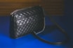 Bolsa Transversal Matelassê Preto - imagem 1