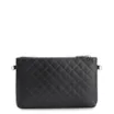 Bolsa Transversal Matelassê Preto - imagem 4