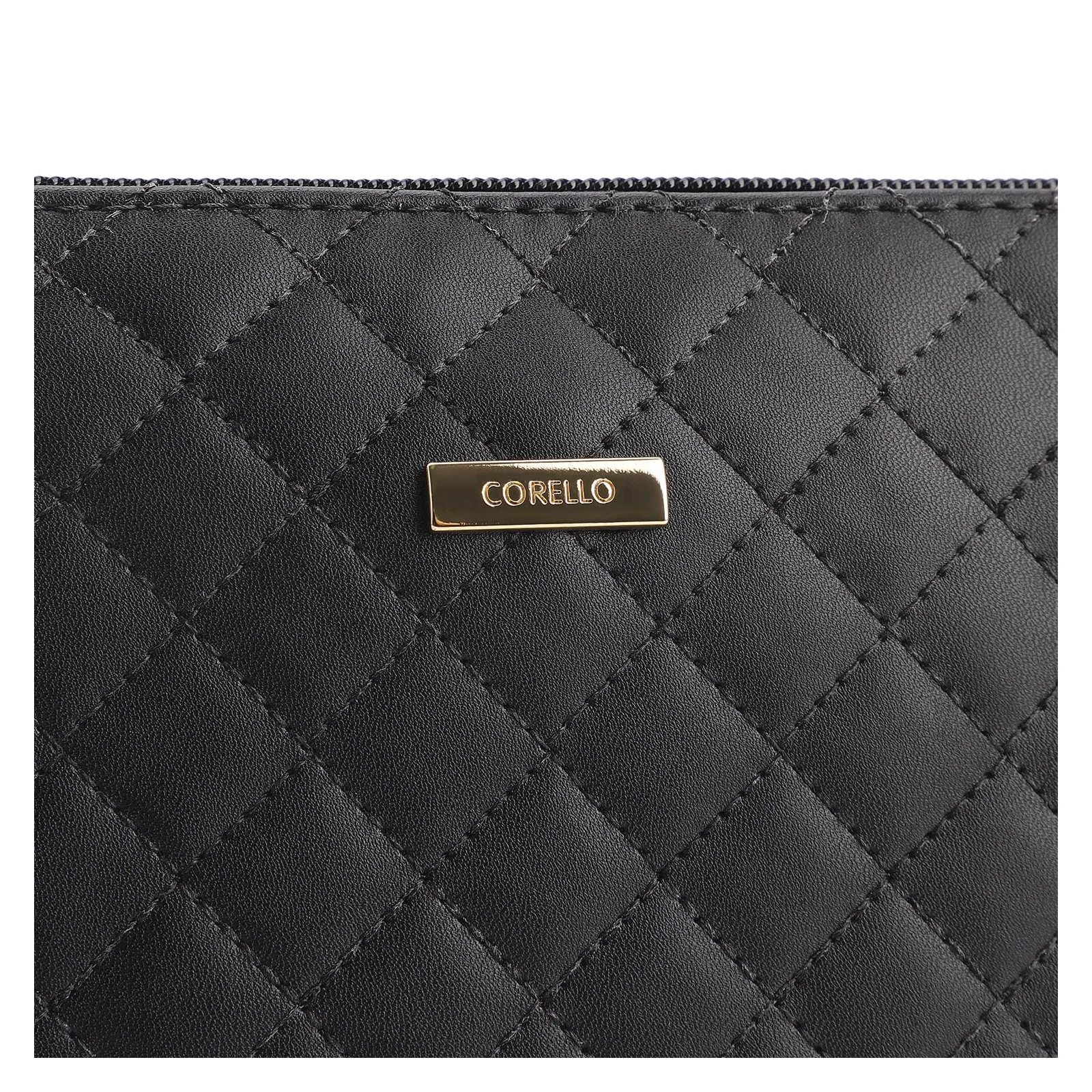 Bolsa Transversal Matelassê Preto