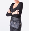 Bolsa Transversal Matelassê Preto - imagem 2