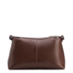 Bolsa Transversal Média Couro Nobuck Floater Marrom Miçangas - imagem 3